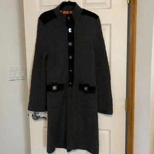 Tory Burch Long Wool Sweater